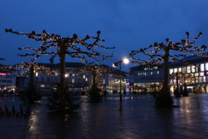 Königsplatz an Coronaweihnachten